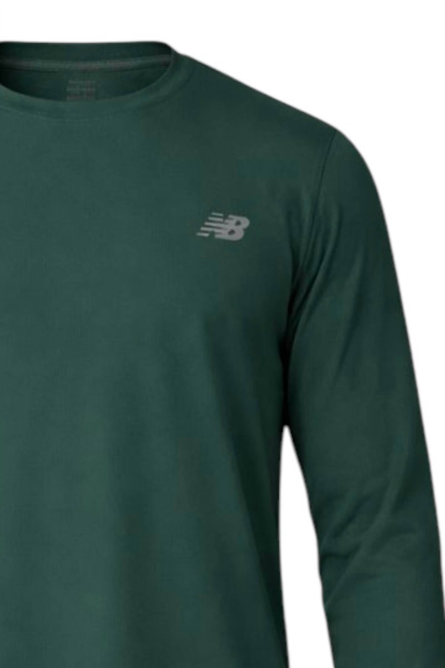 Men's Lightweight Long Sleeve Top In New Spruce