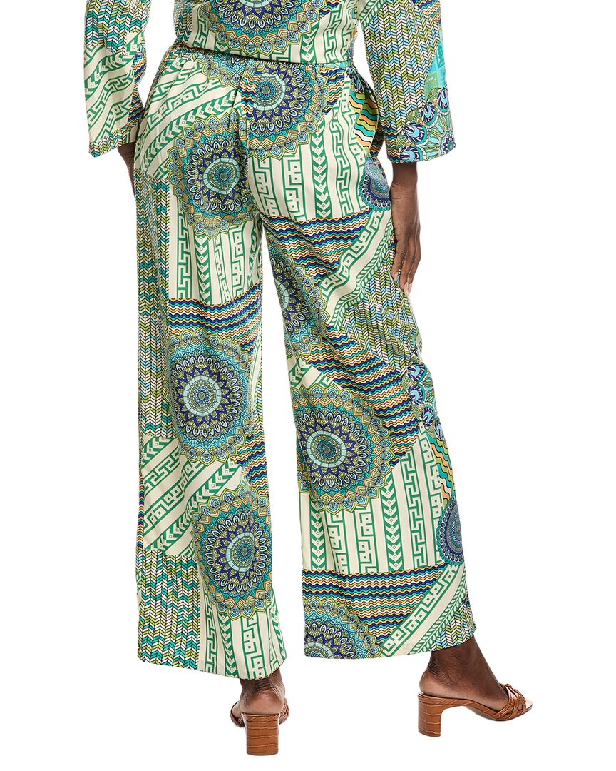 Gracia Print Wide Leg Set Pant