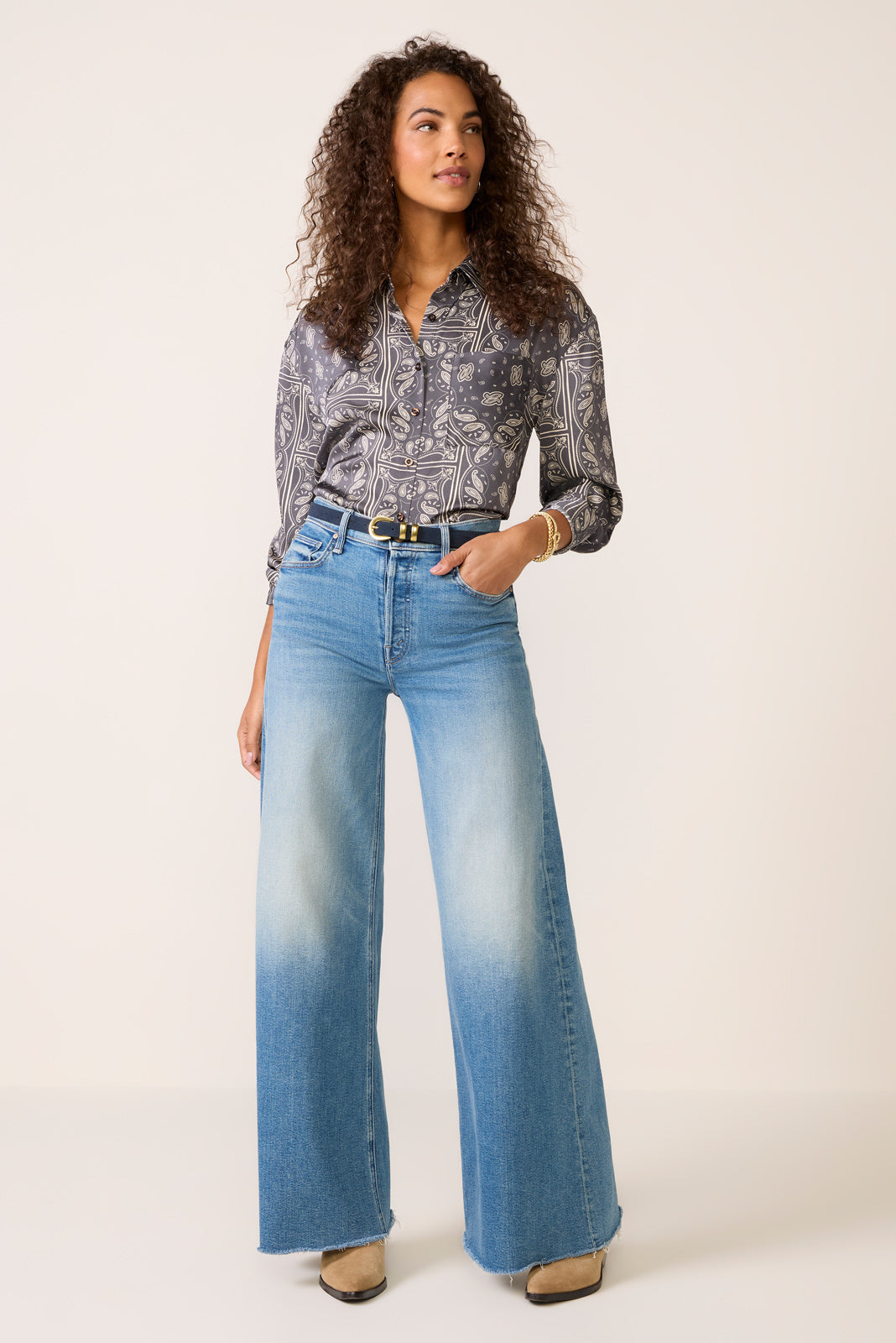 Women's Nicky Satin Shirt