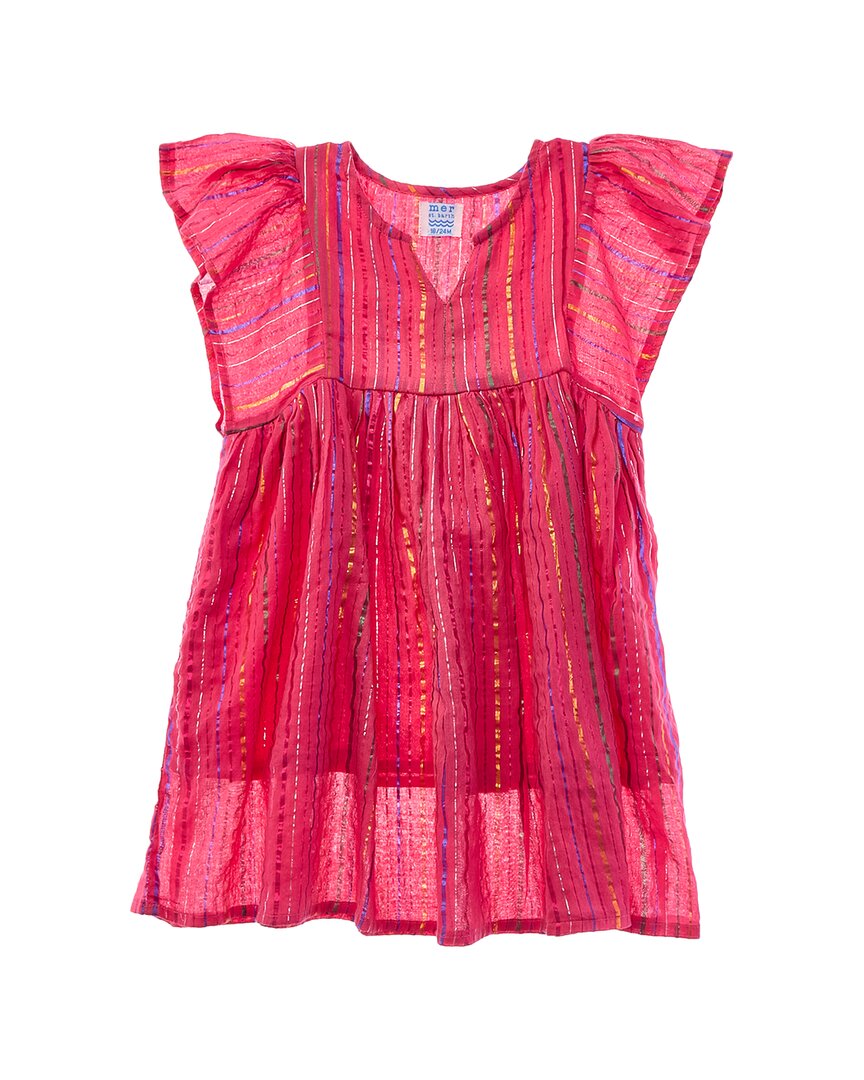 Mer St. Barth Margaux Flutter Sleeve Dress