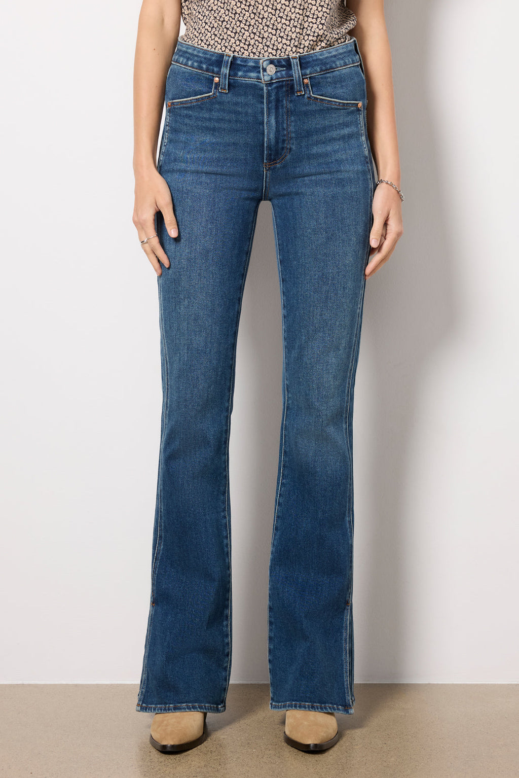 Women's Laurel Canyon w Forward Panel Bootcut Jean