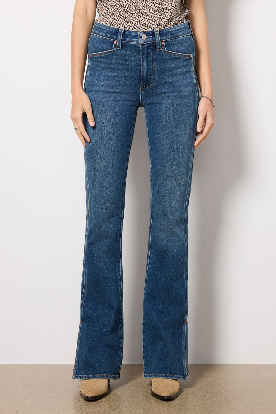 Women's Laurel Canyon w Forward Panel Bootcut Jean
