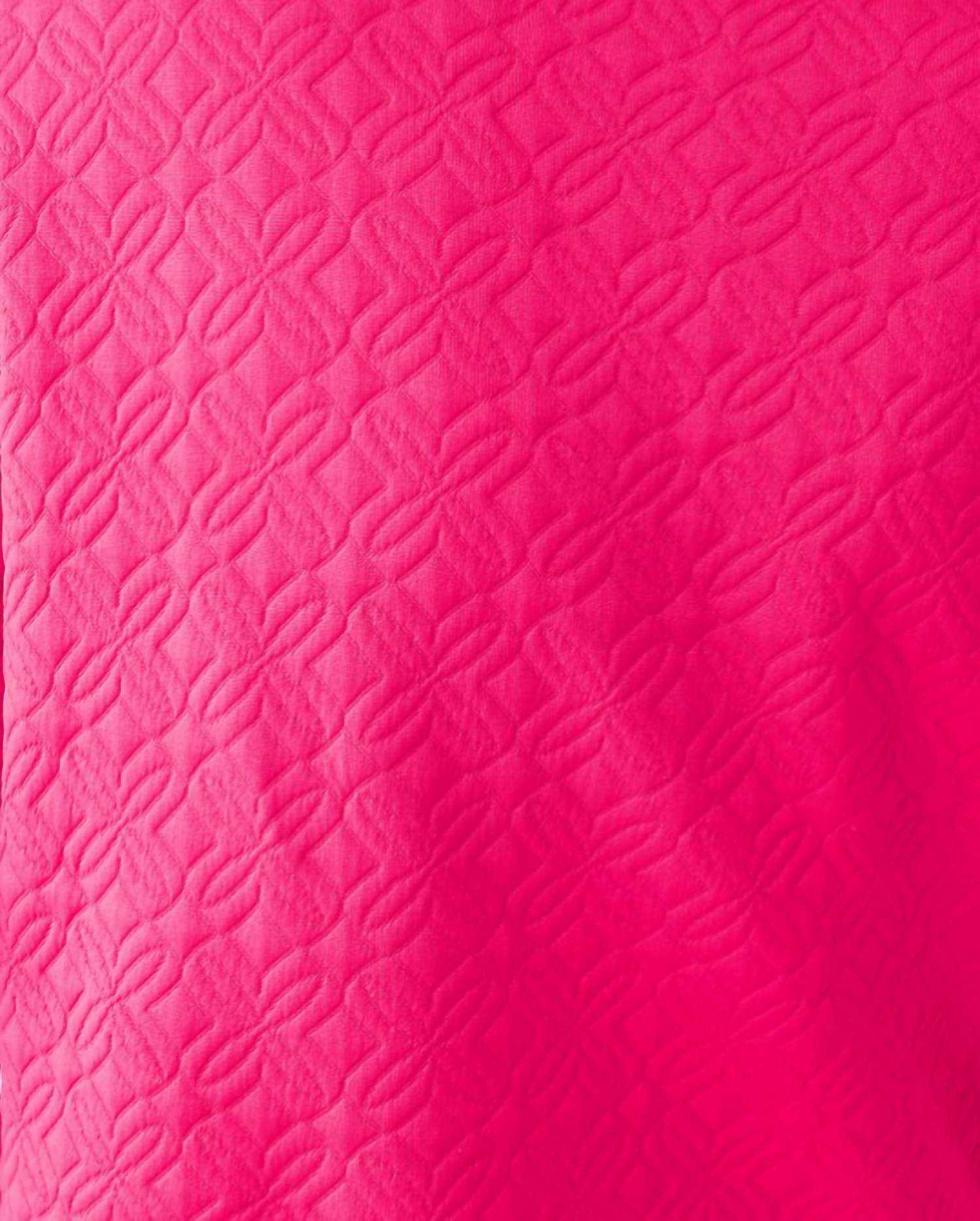 Eleni Pullover In Sunshell Pink Butterfly