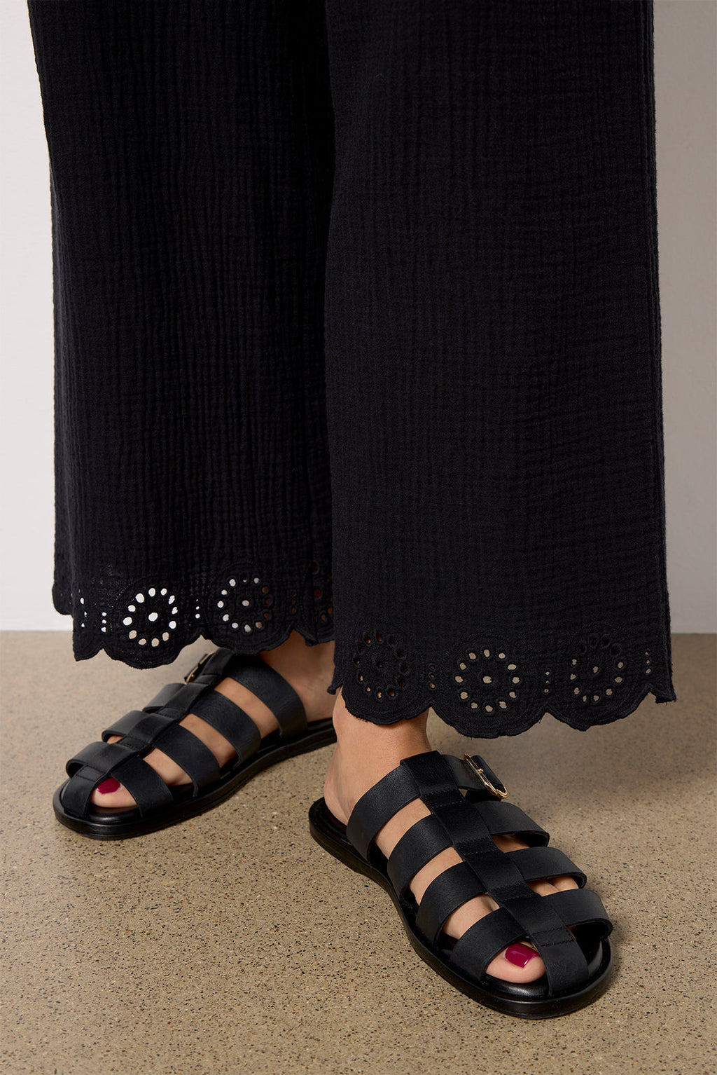 Women's Eden Gauze Eyelet Pants