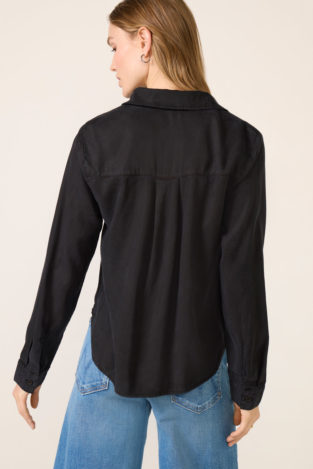 Women's Western Yoke Lace Up Top