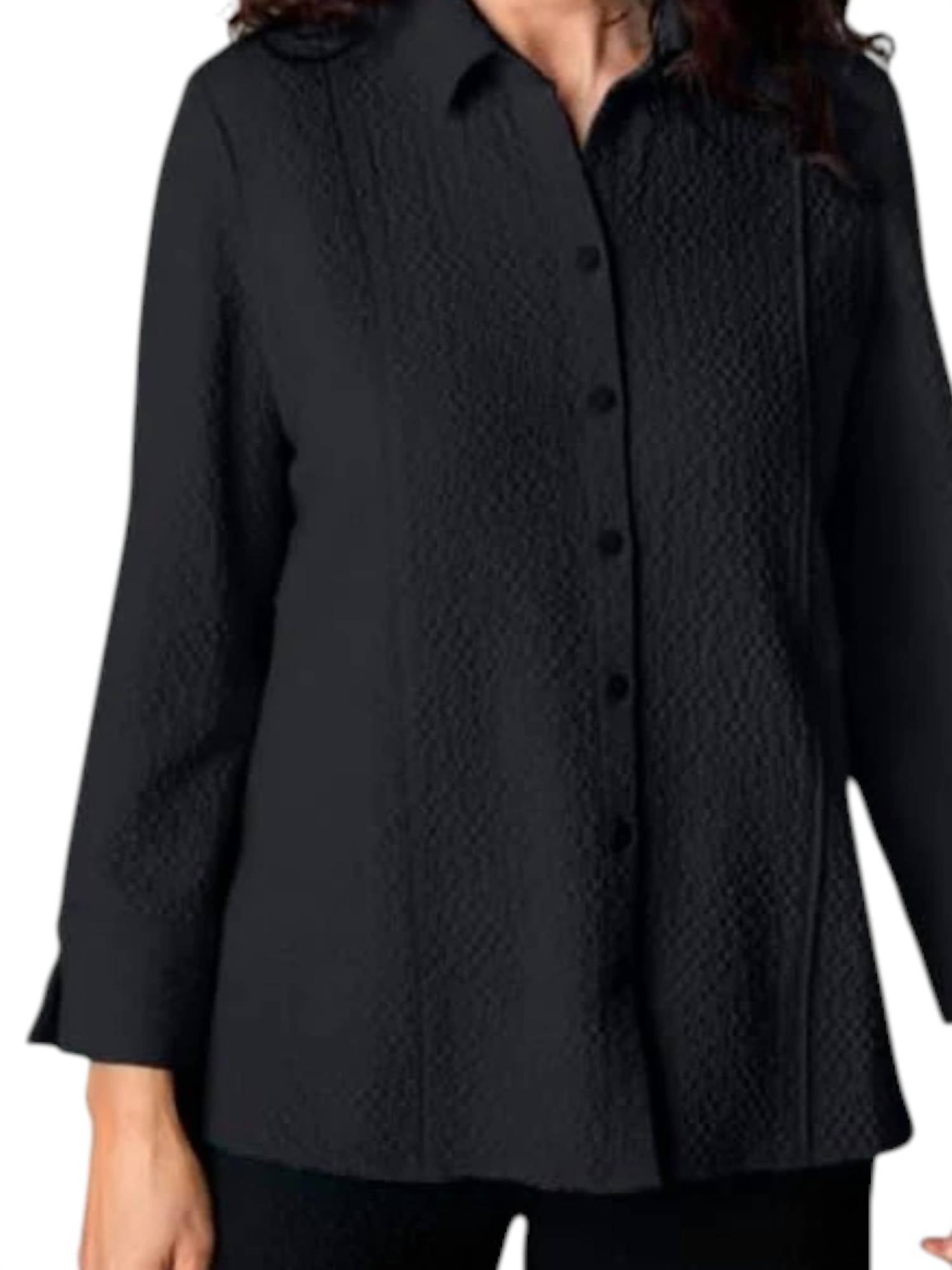Shaped Shirt In Black