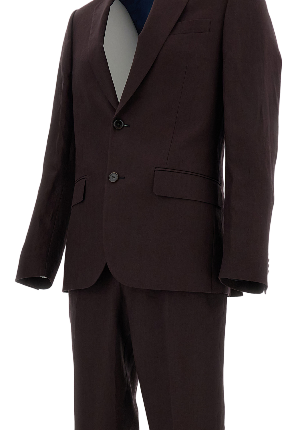 Mens Tailored Fit 2 Button Suit