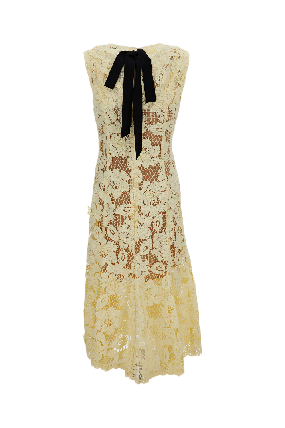 Crochet Lace Midi Dress