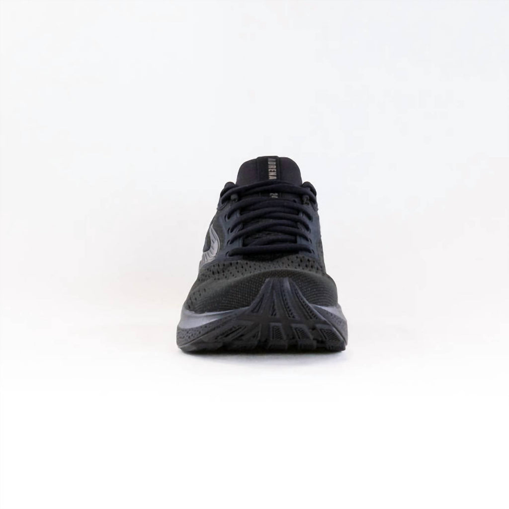 Women's Adrenaline Gts 24 Running Shoes In Black Ebony