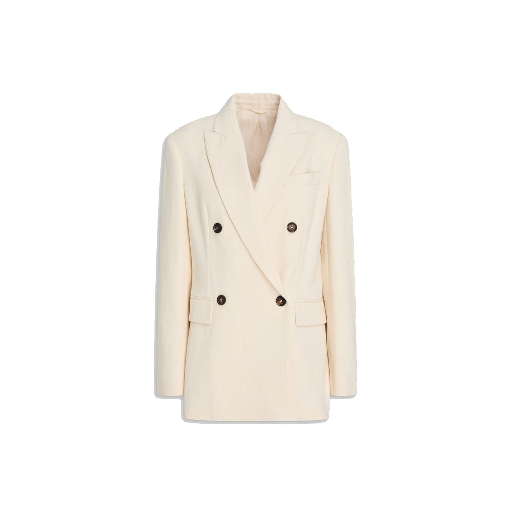 Brunello Cucinelli Cotton Blend Blazer Women