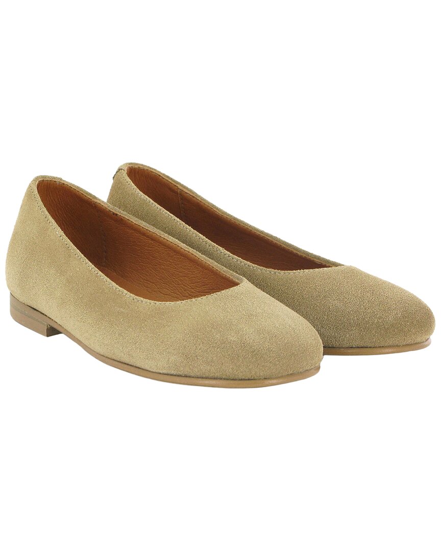 Atlanta Mocassin Leather Suede Ballerinas
