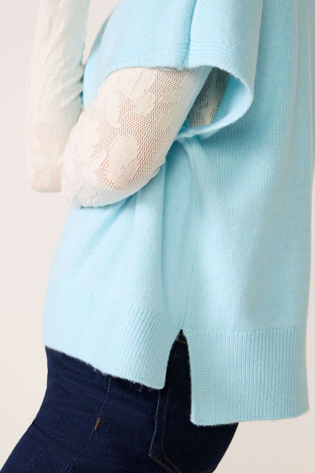 Women's Easy Layering Shell Sweater Top