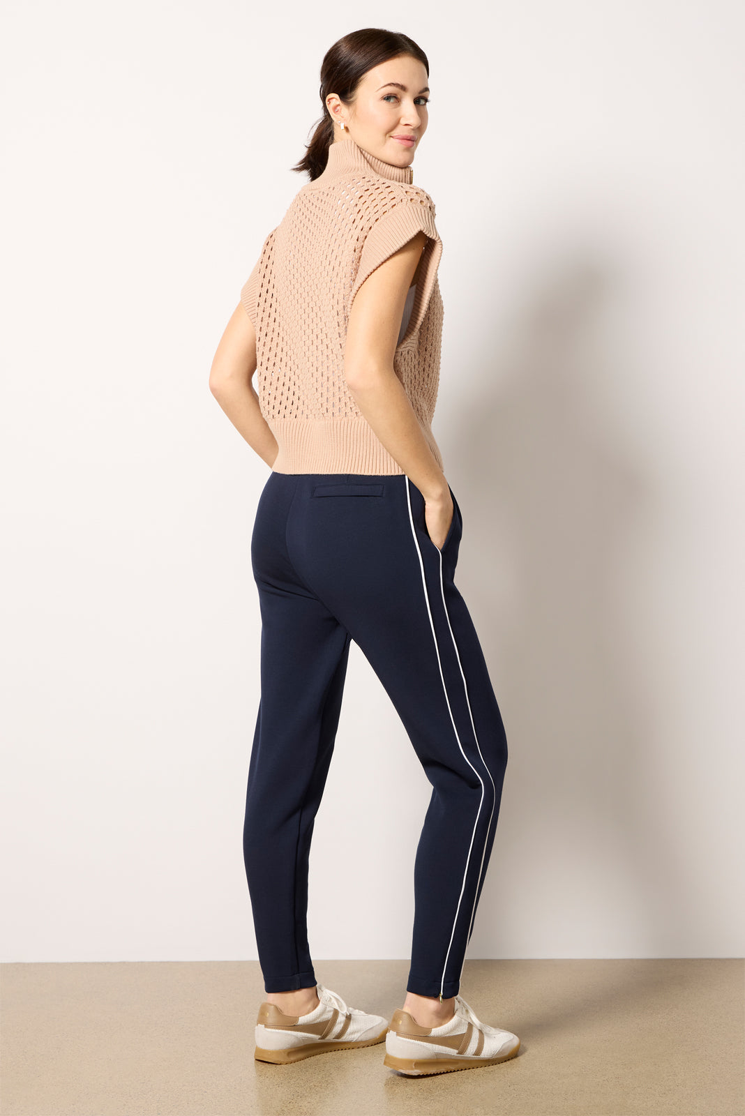 Women's The Slim Piped Pants 27.5'