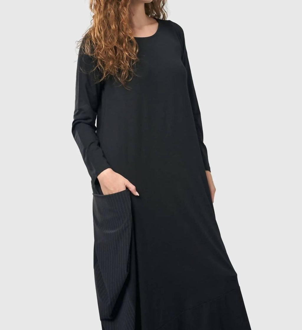 Midnight Maxi Dress In Black