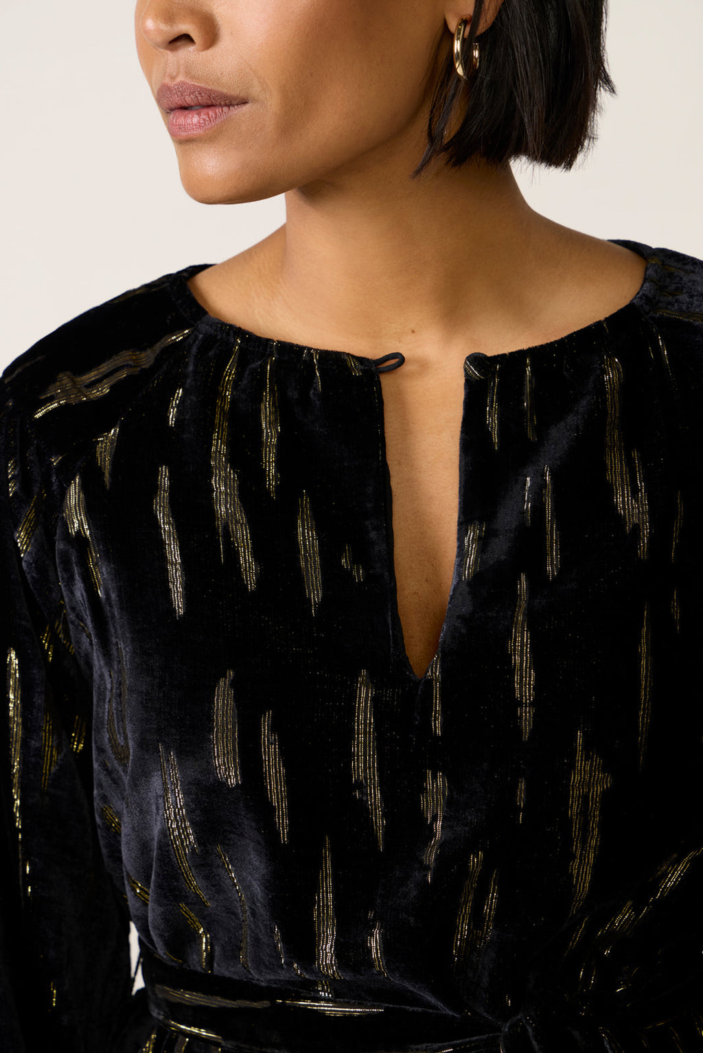Women's Carina Velvet Shift Dress