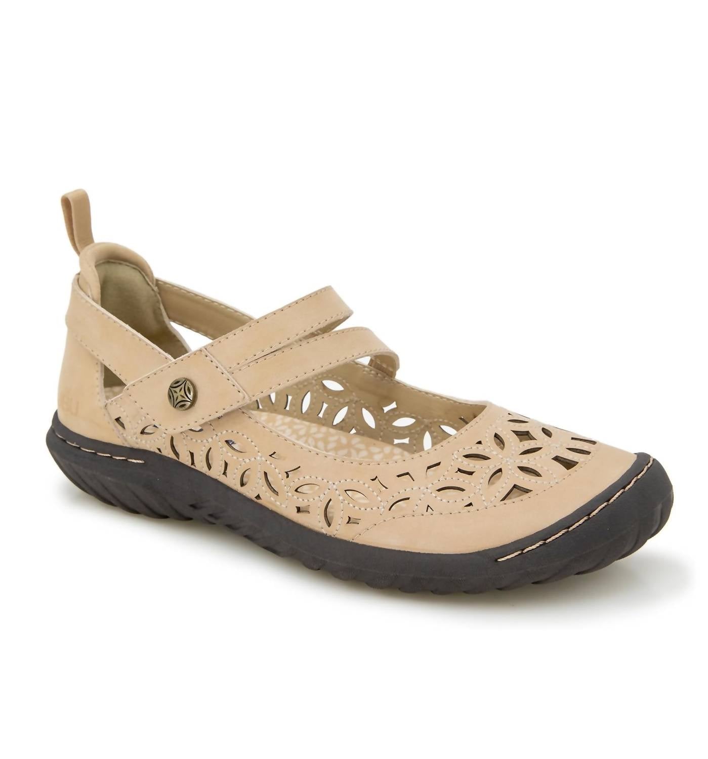 Women's Bellerose Encore Mary Jane Flat In Nude