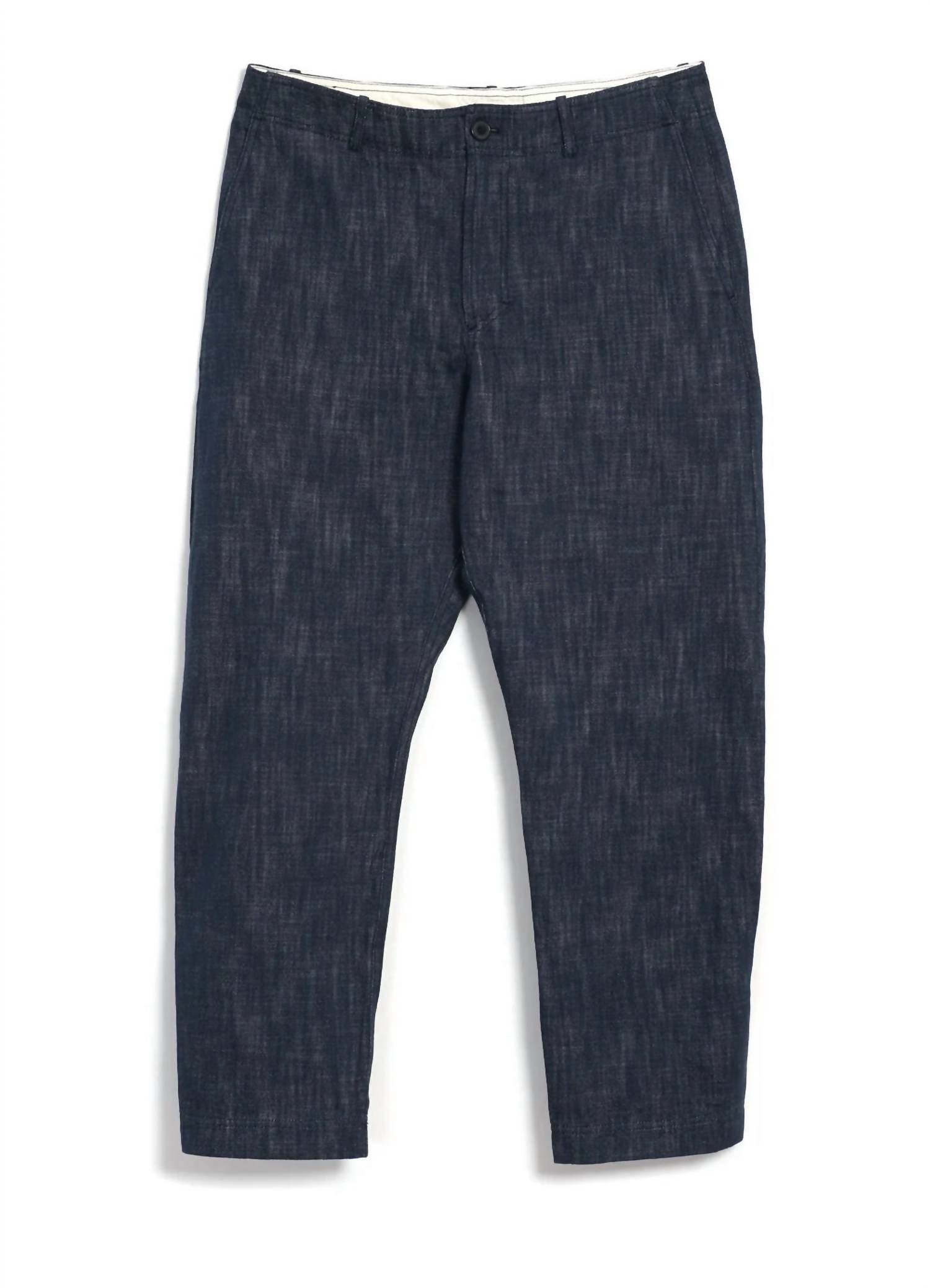 Trygve Trousers In Denim Blue