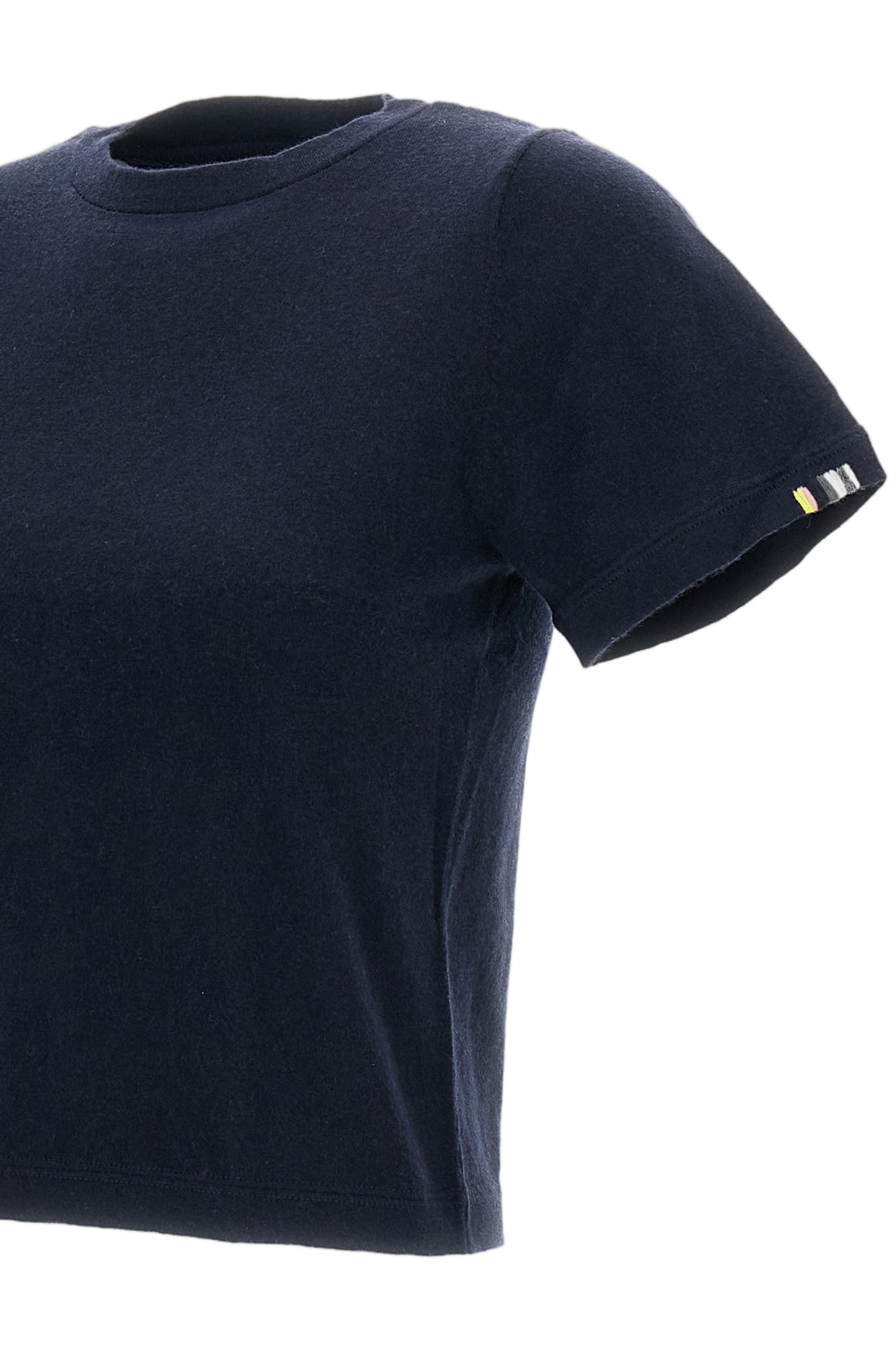 Navy Blue N.267 Tina Cropped T-Shirt