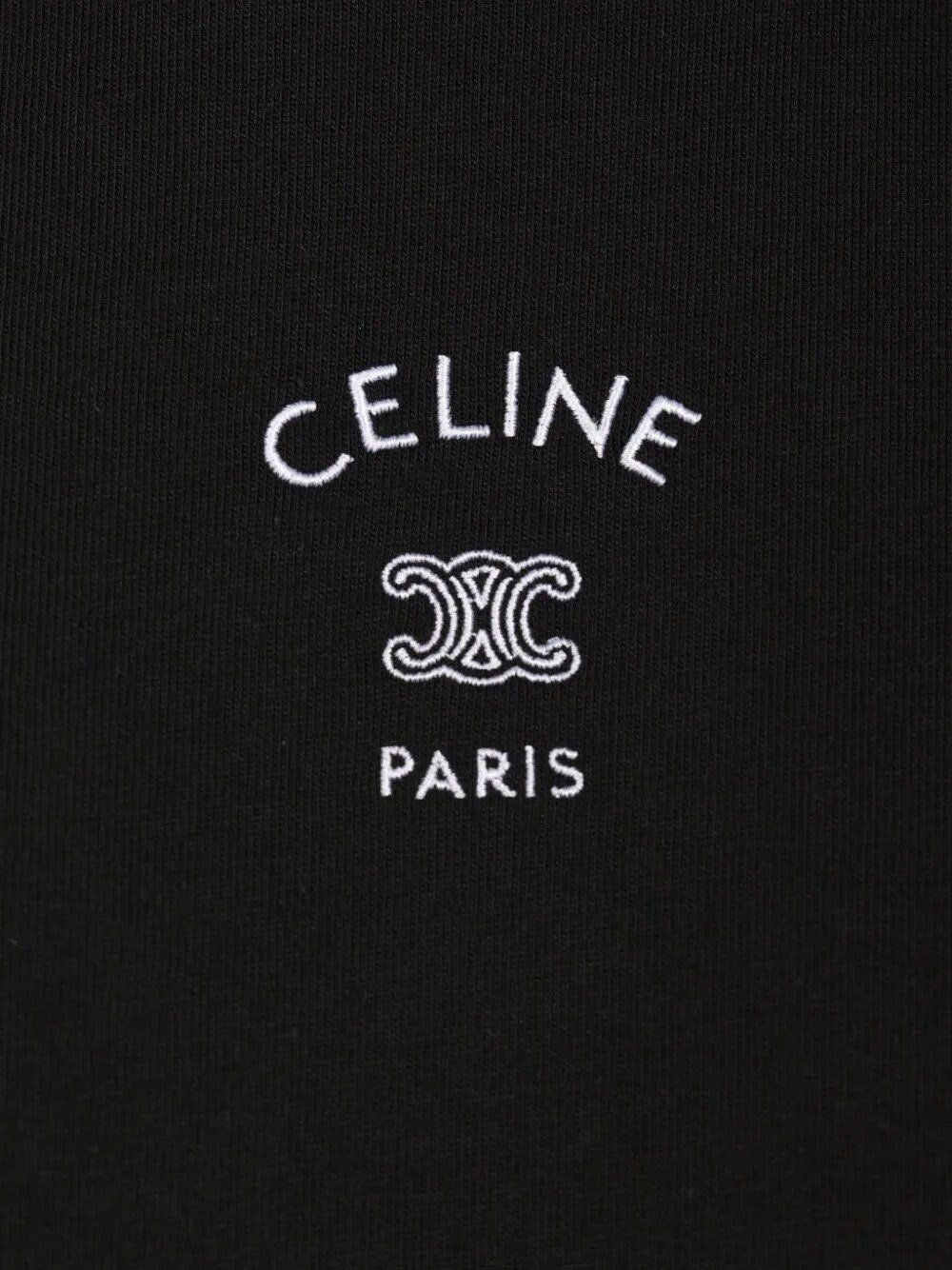 Celine Women Cotton Jersey T-Shirt