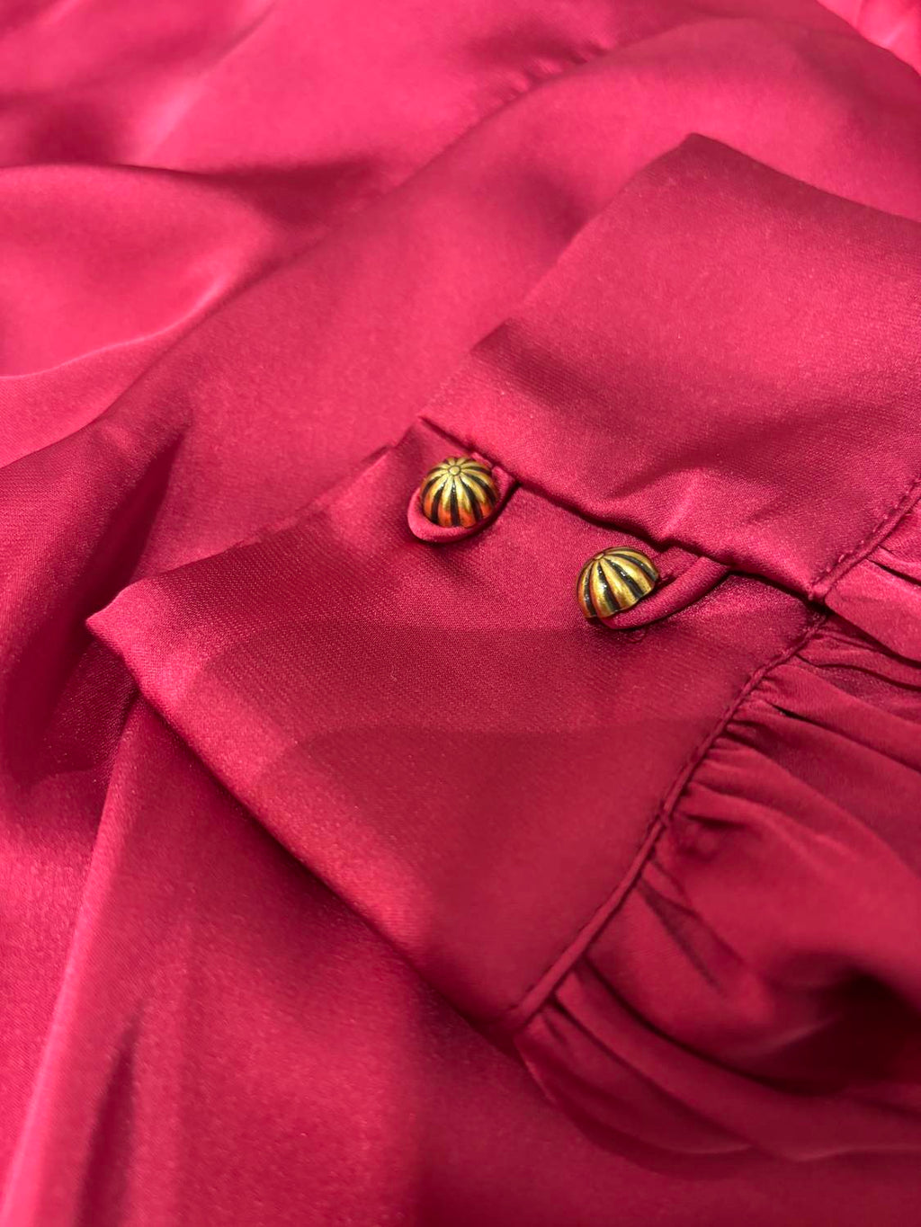 Burgandy Blouse In Burgundy