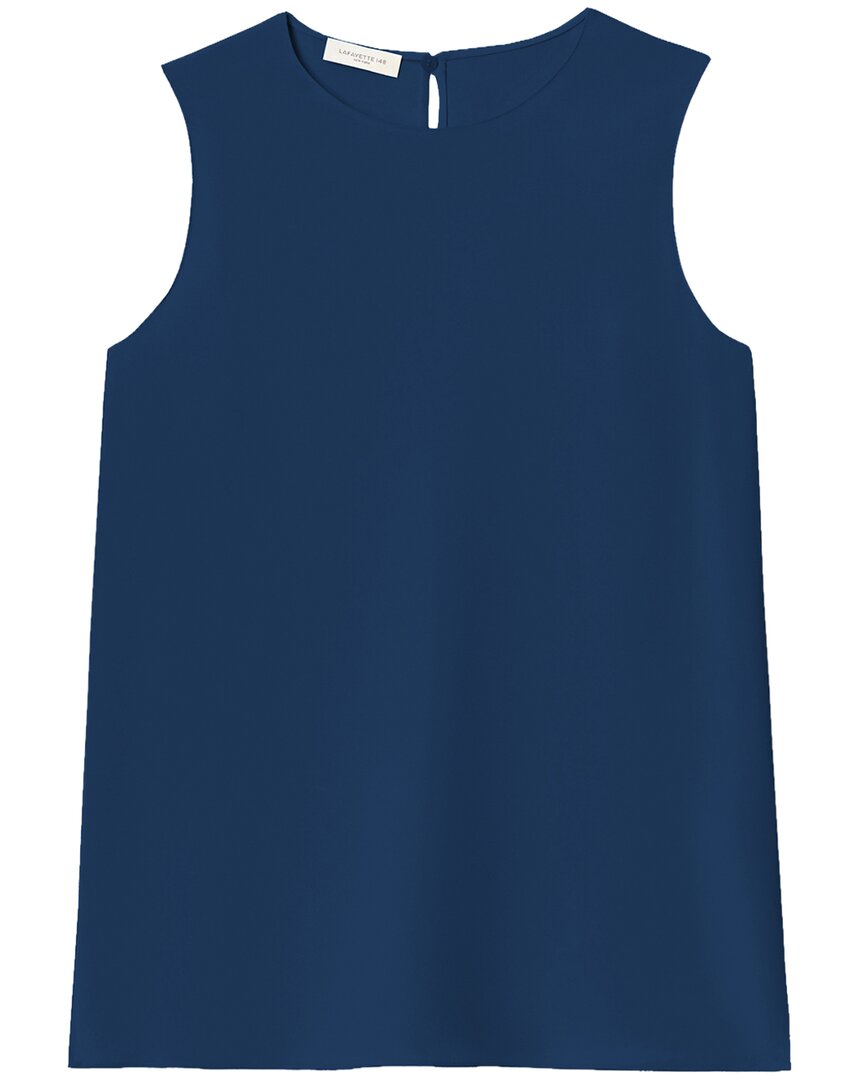 Lafayette 148 New York Plus Adela Silk-Blend Blouse
