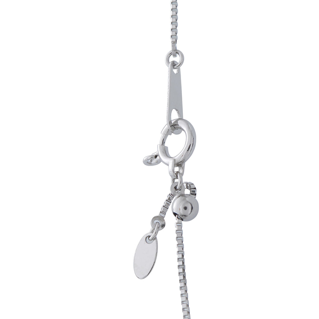LB Exclusive Platinum 0.60ct Diamond Cross Pendant Necklace MF07-041026
