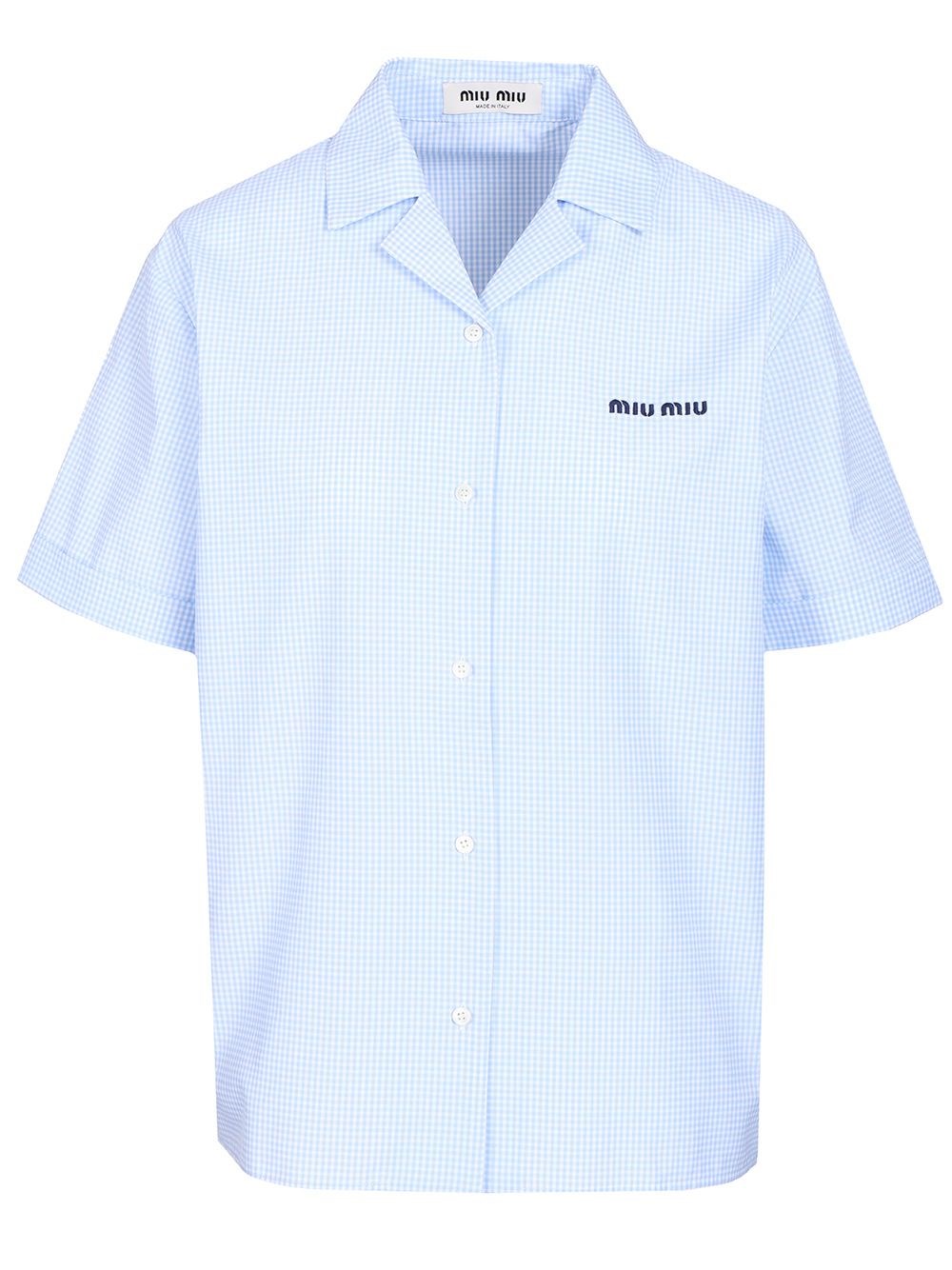 Miu Miu Women Vichy Shirt
