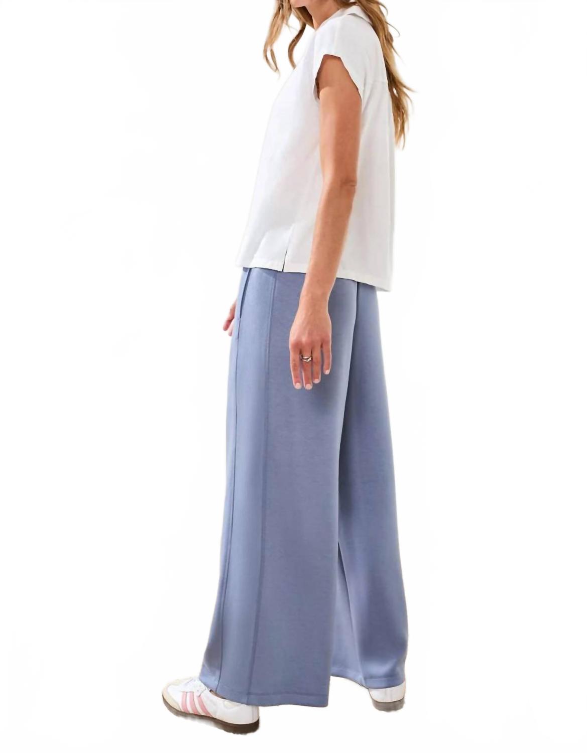 Techno Lux Pull-On Pant In Dustblue