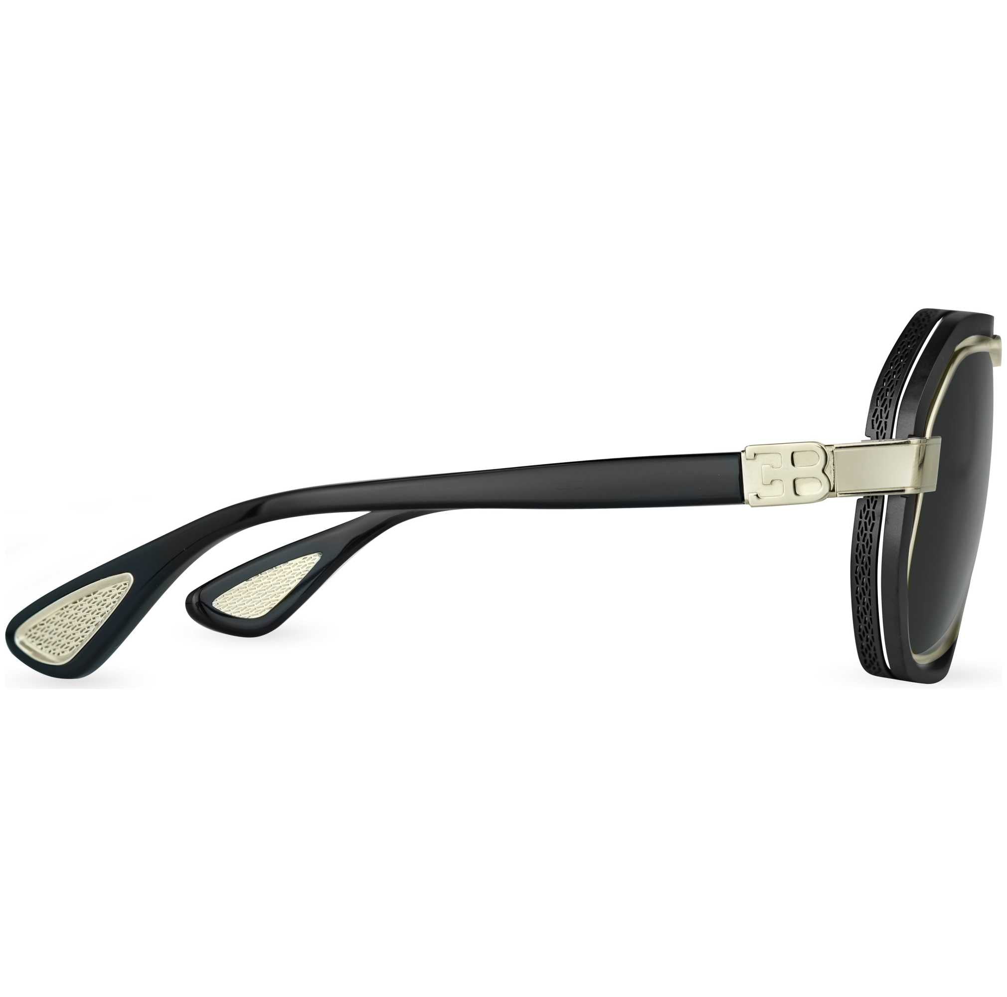 Bugatti Men's 58 mm Black Sunglasses