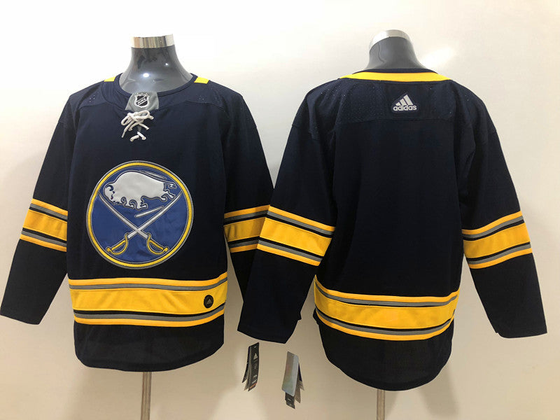 Men's Buffalo Sabres Black Blank jersey