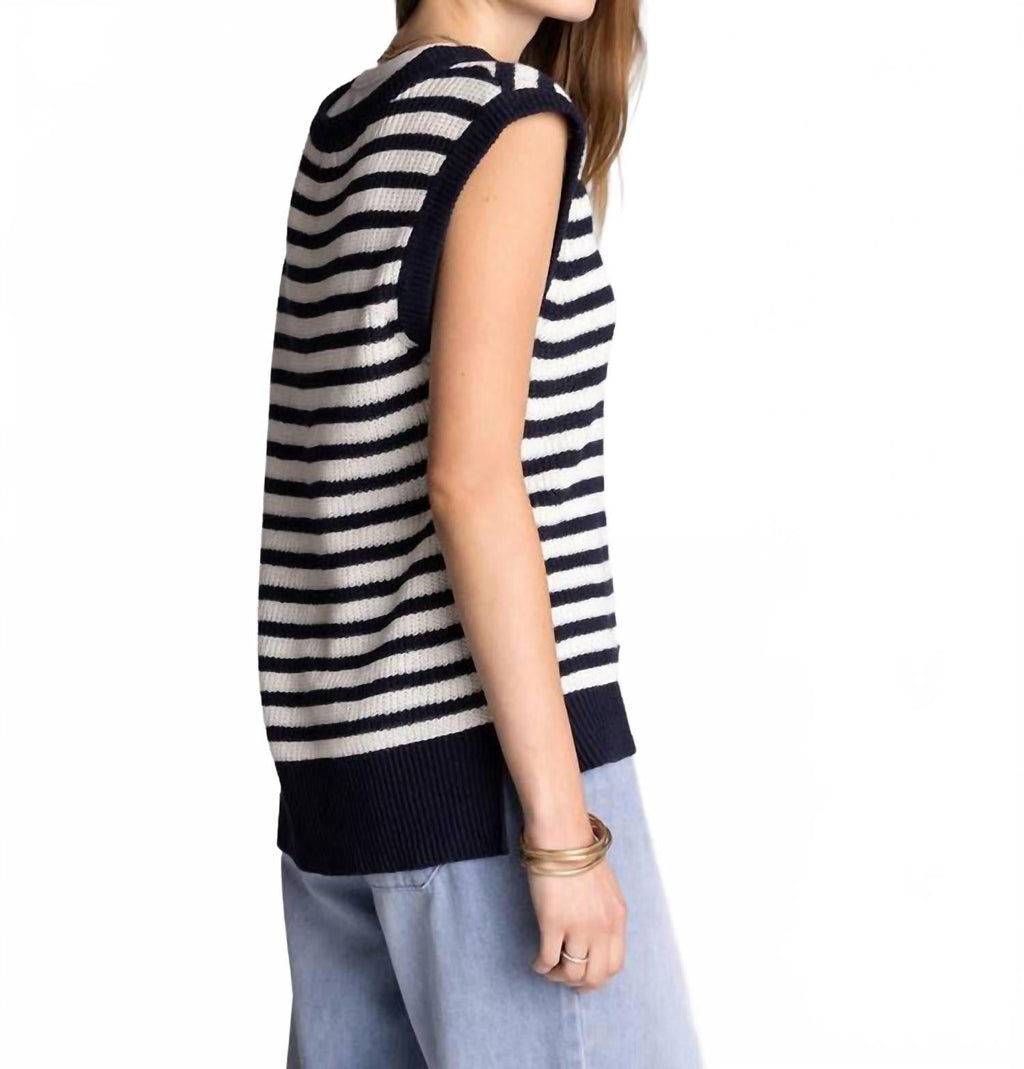 Orta Tank Top In Navy