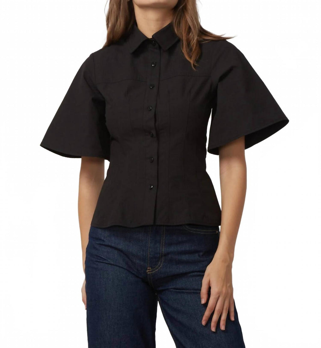 Carine Blouse In Black