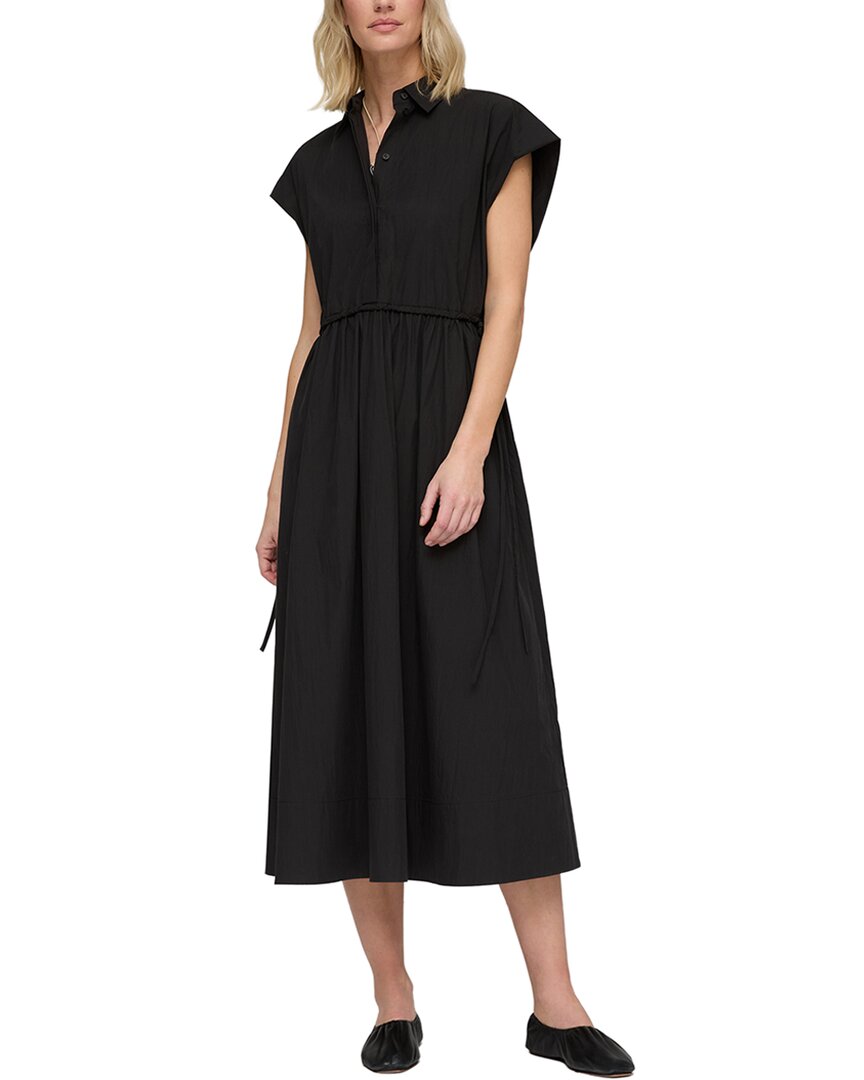Lafayette 148 New York Plus Gathered Waist Shirtdress