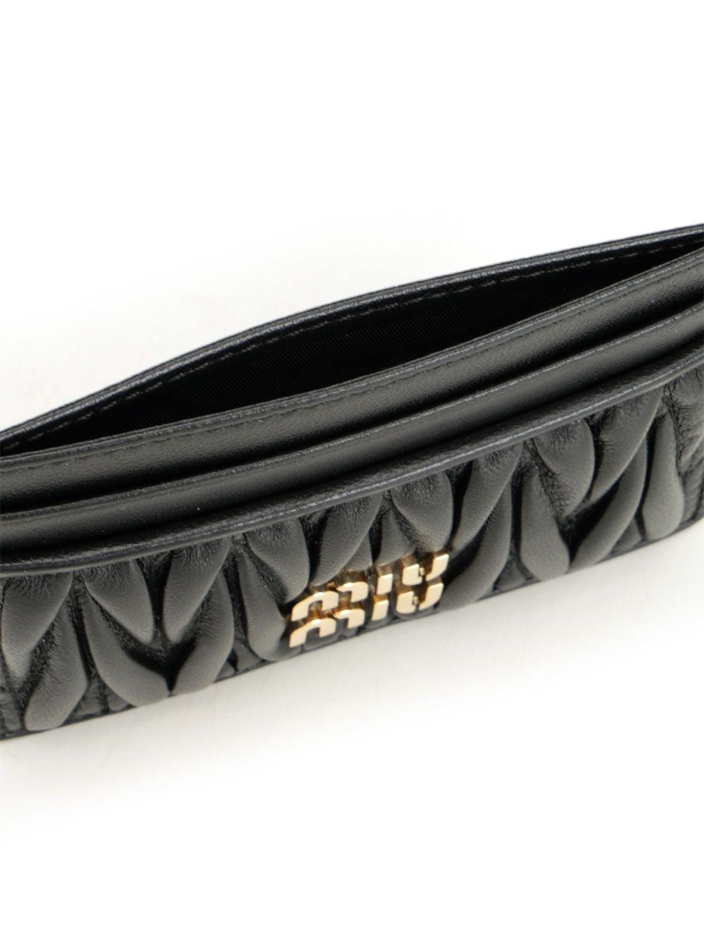 Miu Miu Women Quilted Card Holder