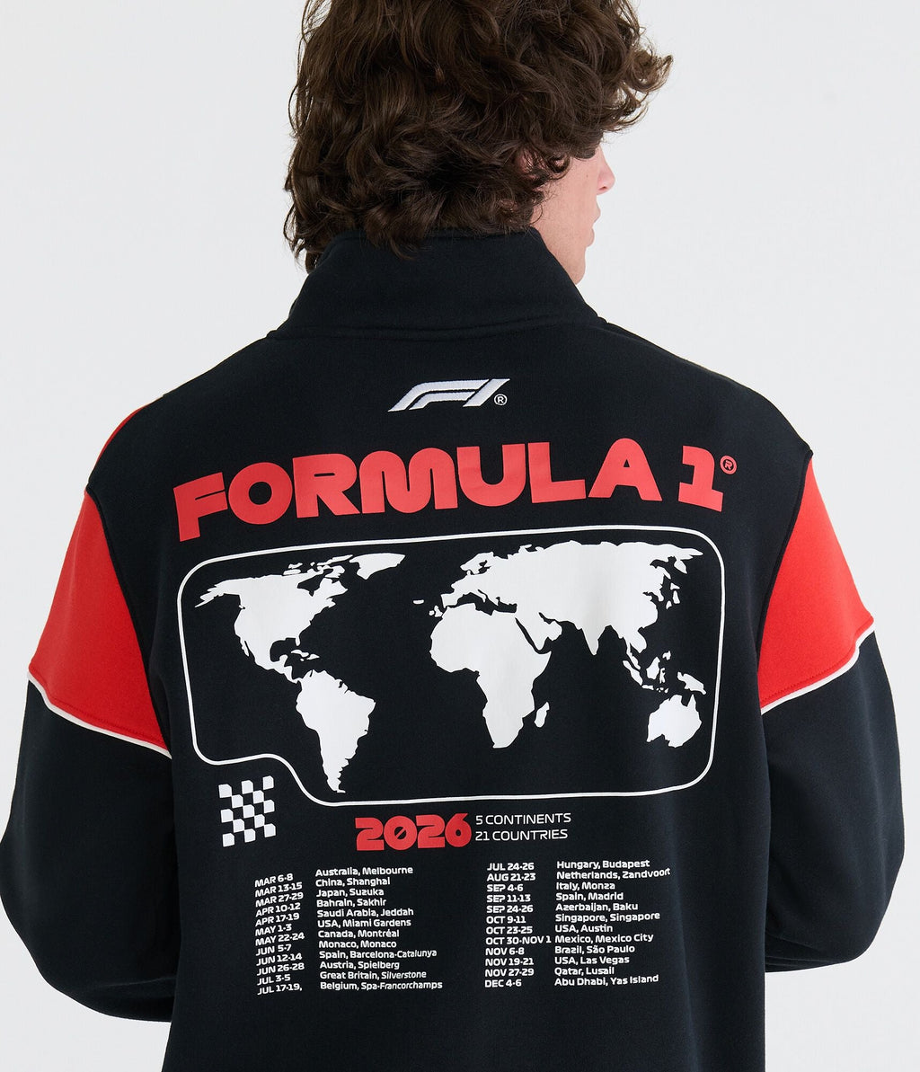 Aeropostale Formula 1 World Tour 2026 Quarter-Zip Sweatshirt