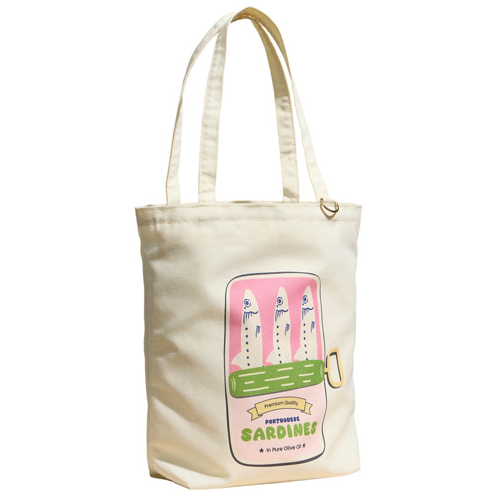 Sardine Graphic Print Everyday Carry Tote Bag