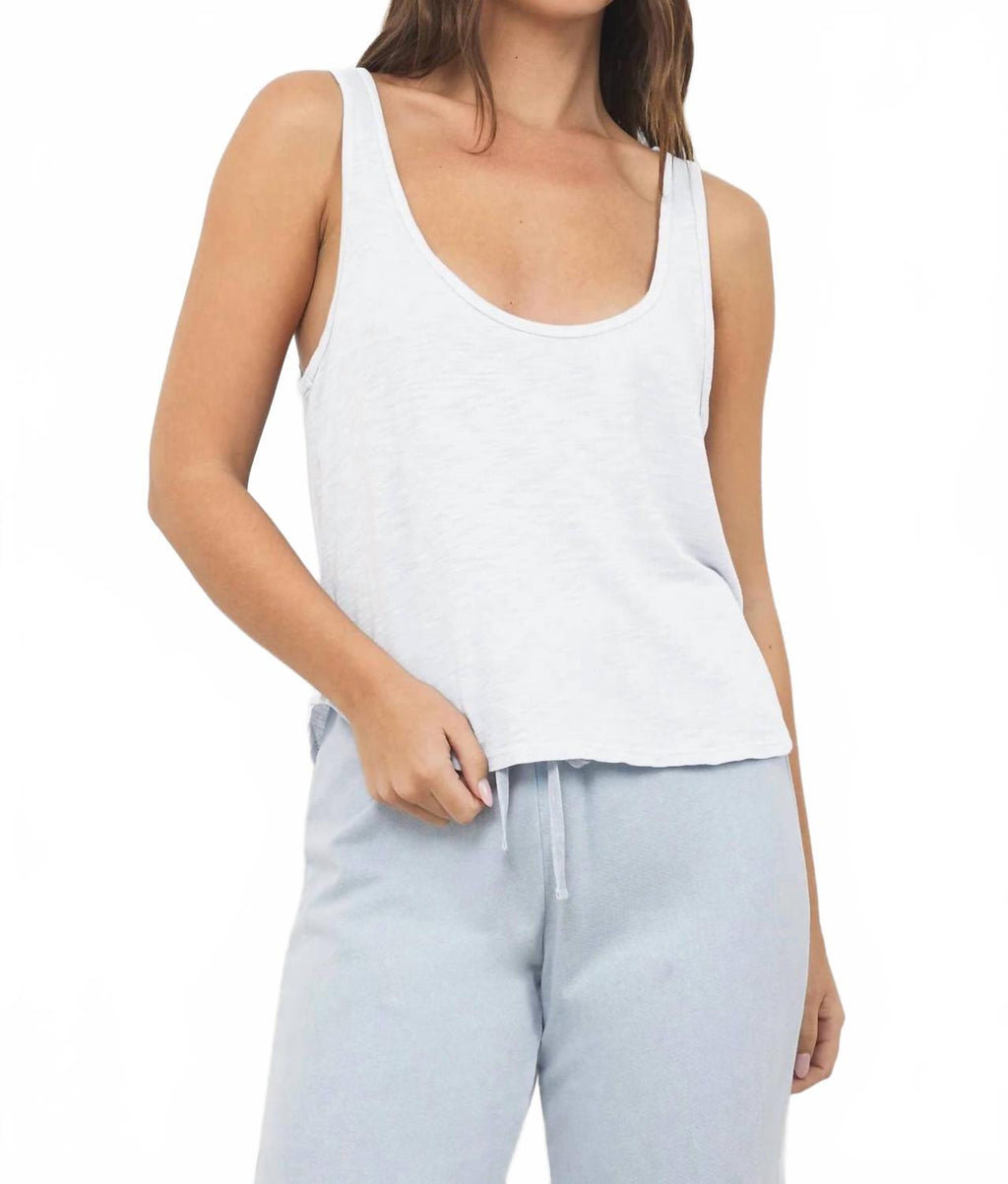 New Boyfriend Tank In White