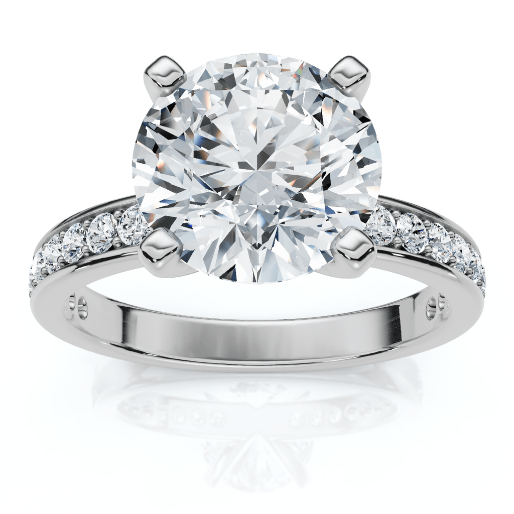 Certified 2 1/4Ct Cathy Diamond Engagement Ring 14k Gold or Platinum Lab Grown