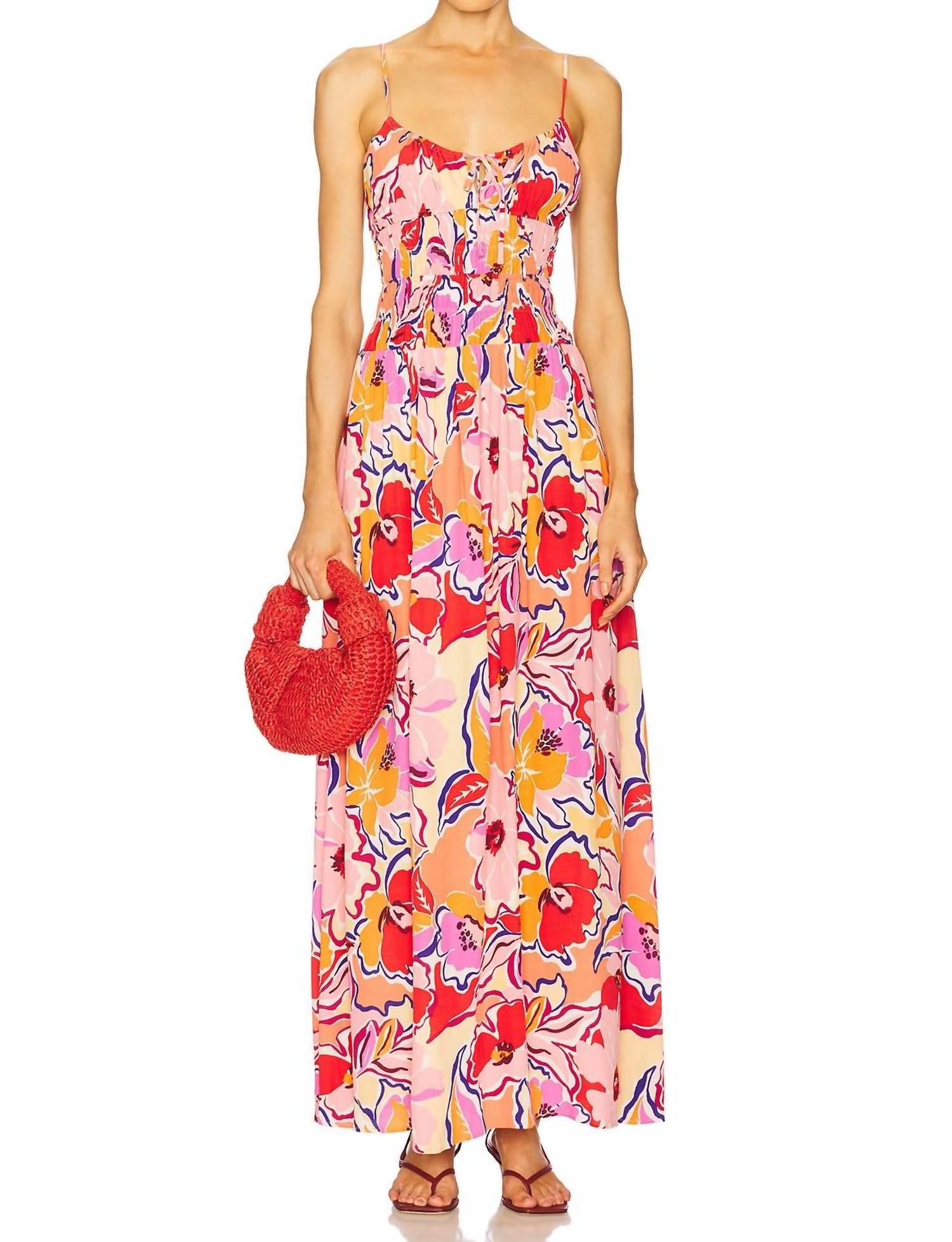 Tala Maxi Dress In Lost In The Blooms