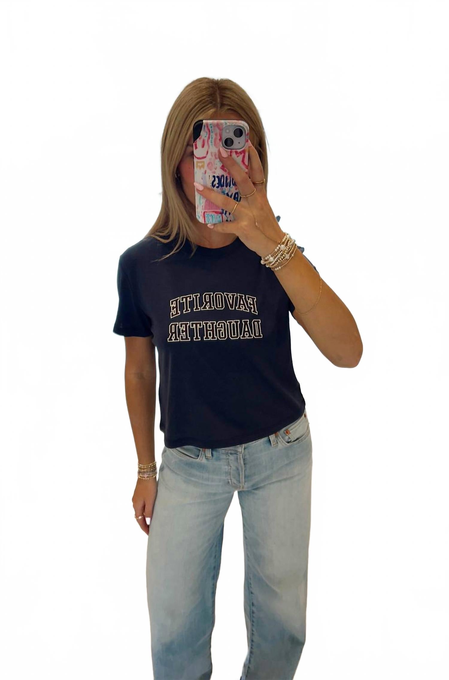 The Collegiate Tee In Navy