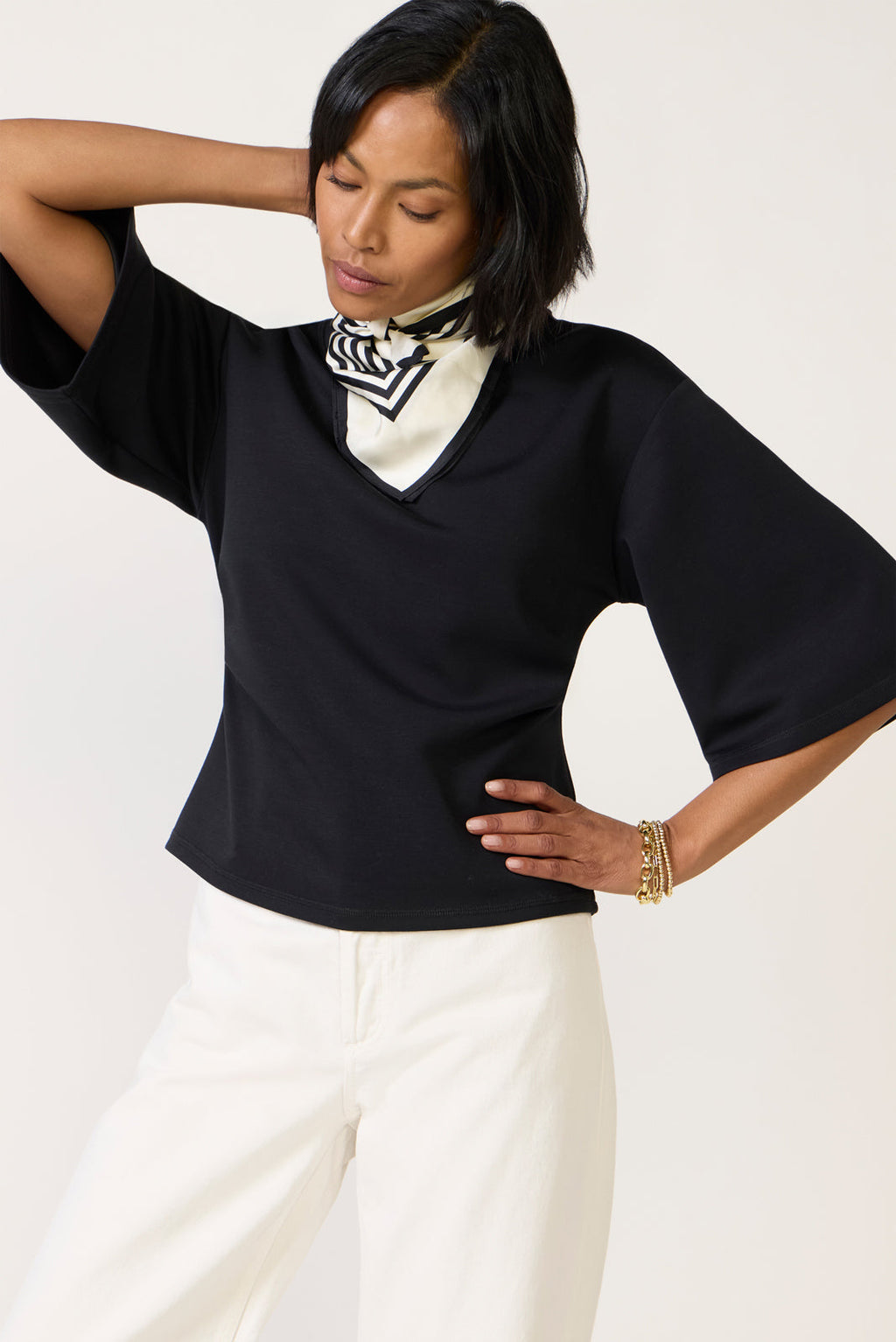 Women's Hayden Tailored Scuba Top
