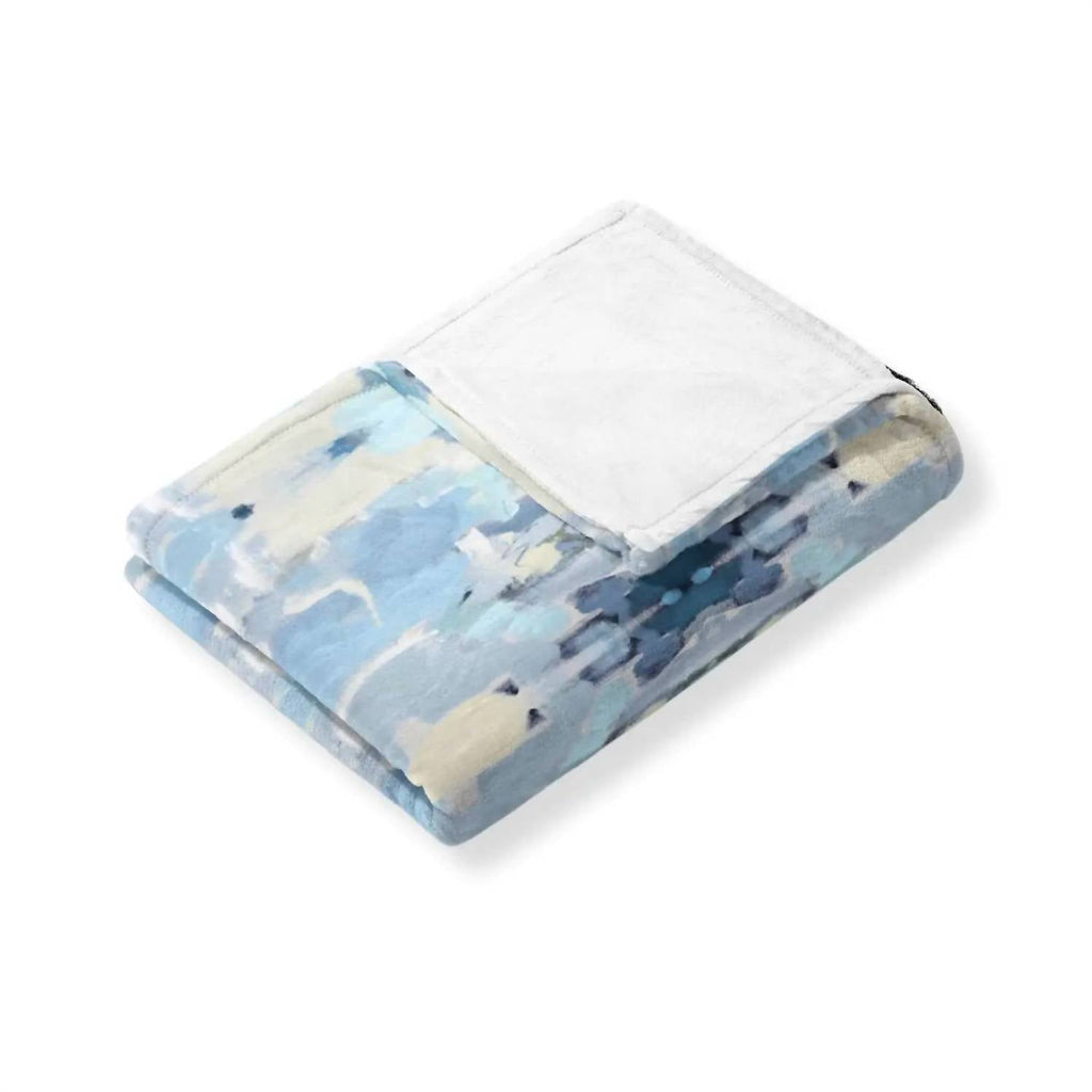 Ocean Breeze Fleece Blanket In Blue