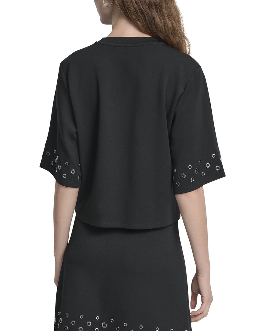 DKNY Ponte Knit Top