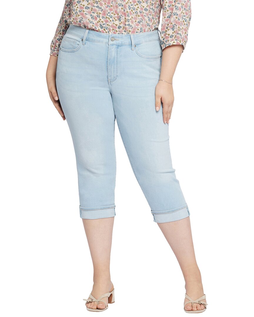 NYDJ Plus Marilyn Brightside Crop Jean