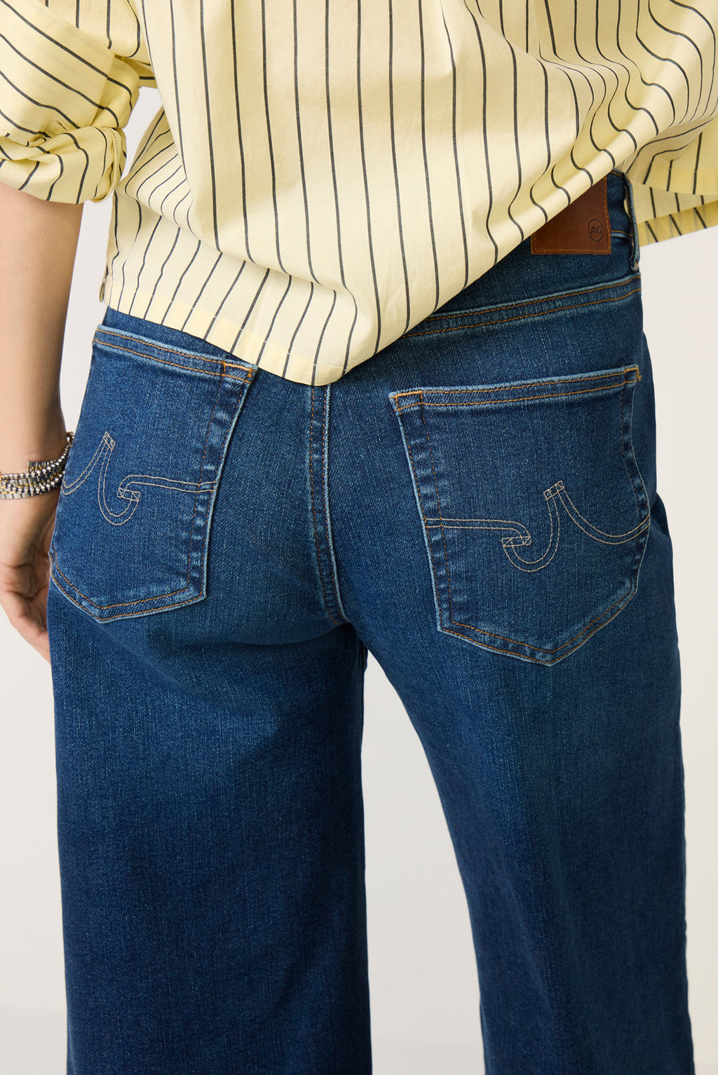 Women's Saige Wide Leg Crop Jeans