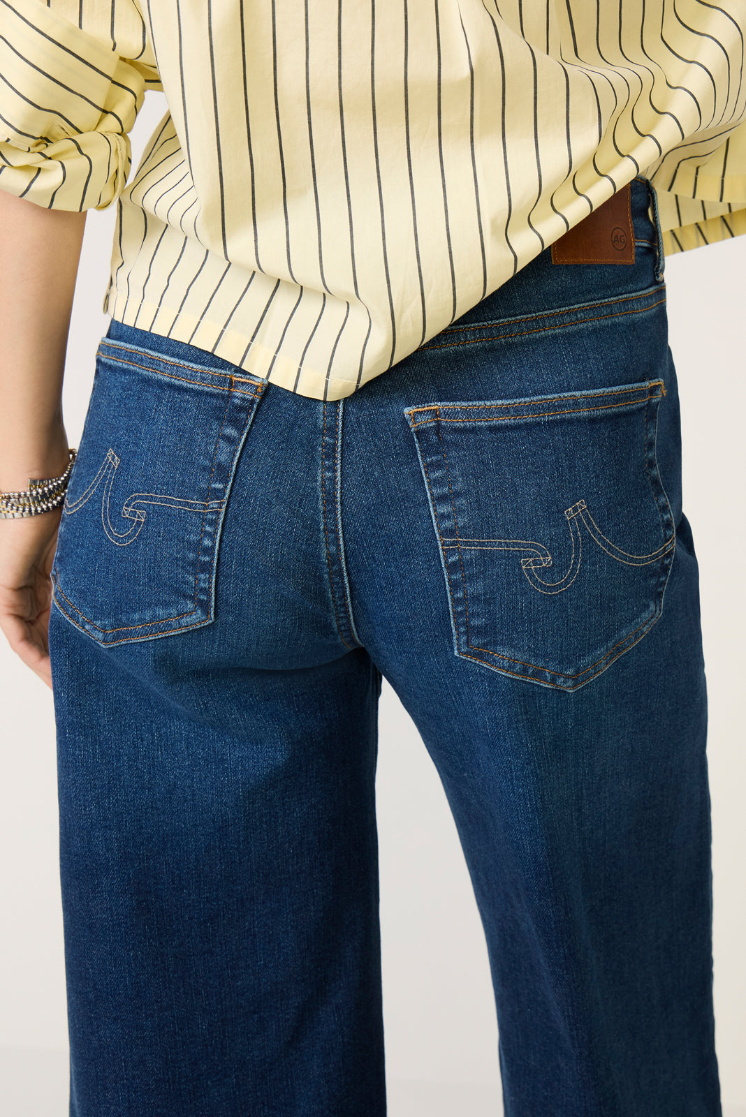 Women's Saige Wide Leg Crop Jeans