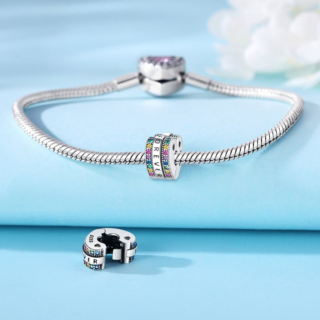 Forever Rainbow Radiance Clip Charm