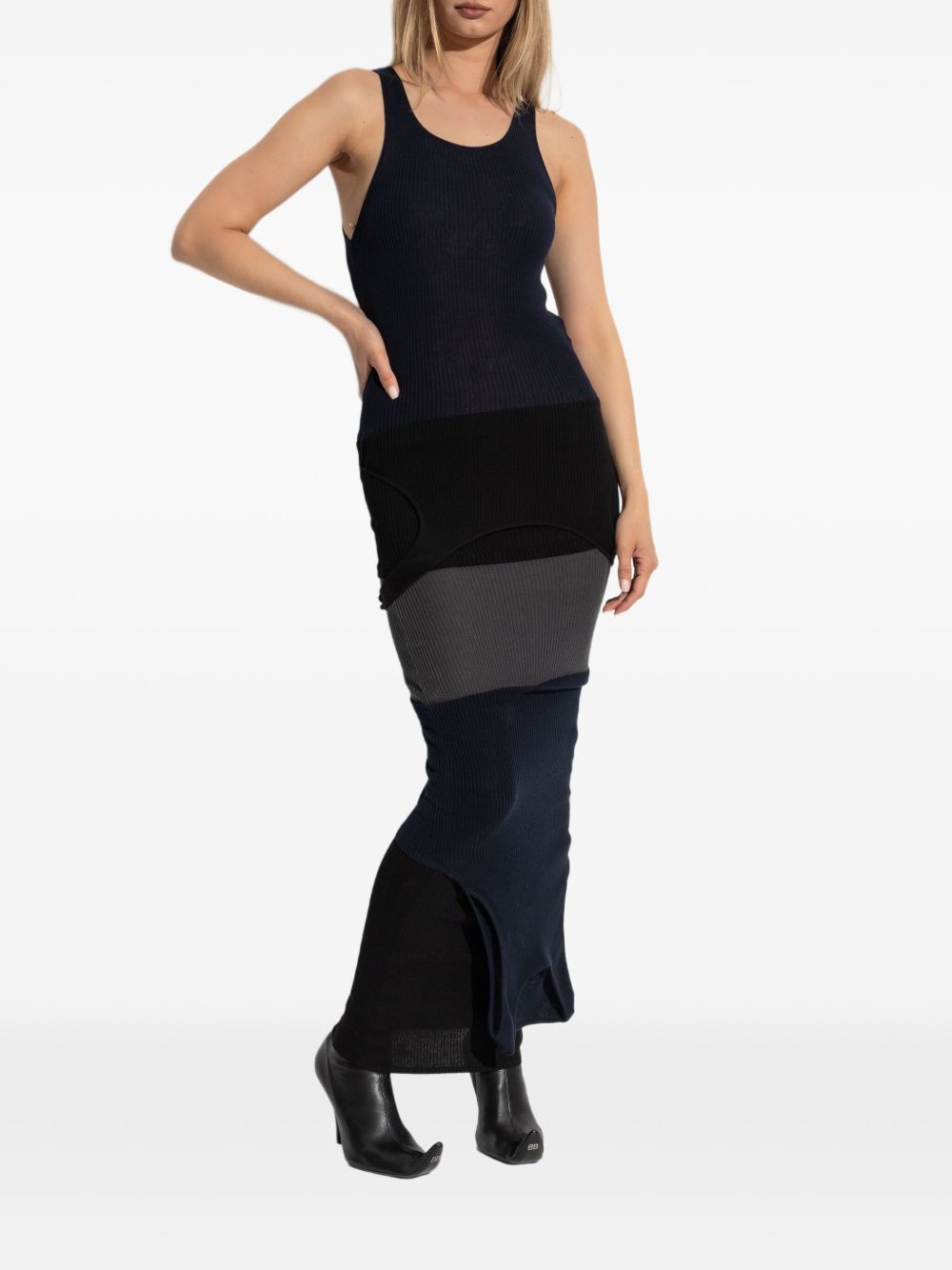 Balenciaga Women Upside Down Long Dress