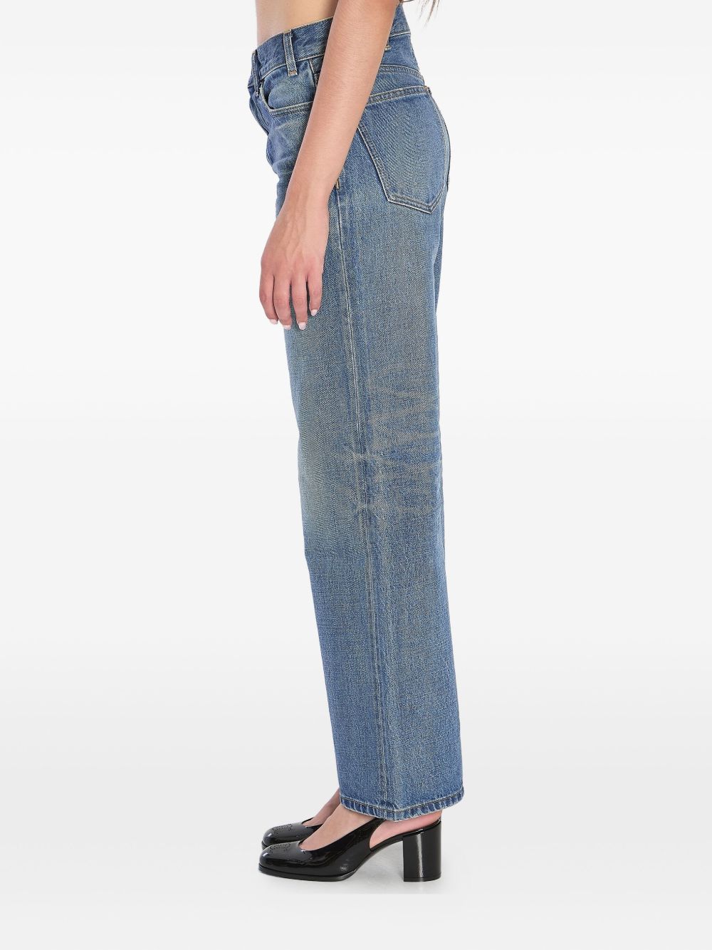 Celine Women Denim Cotton Jeans