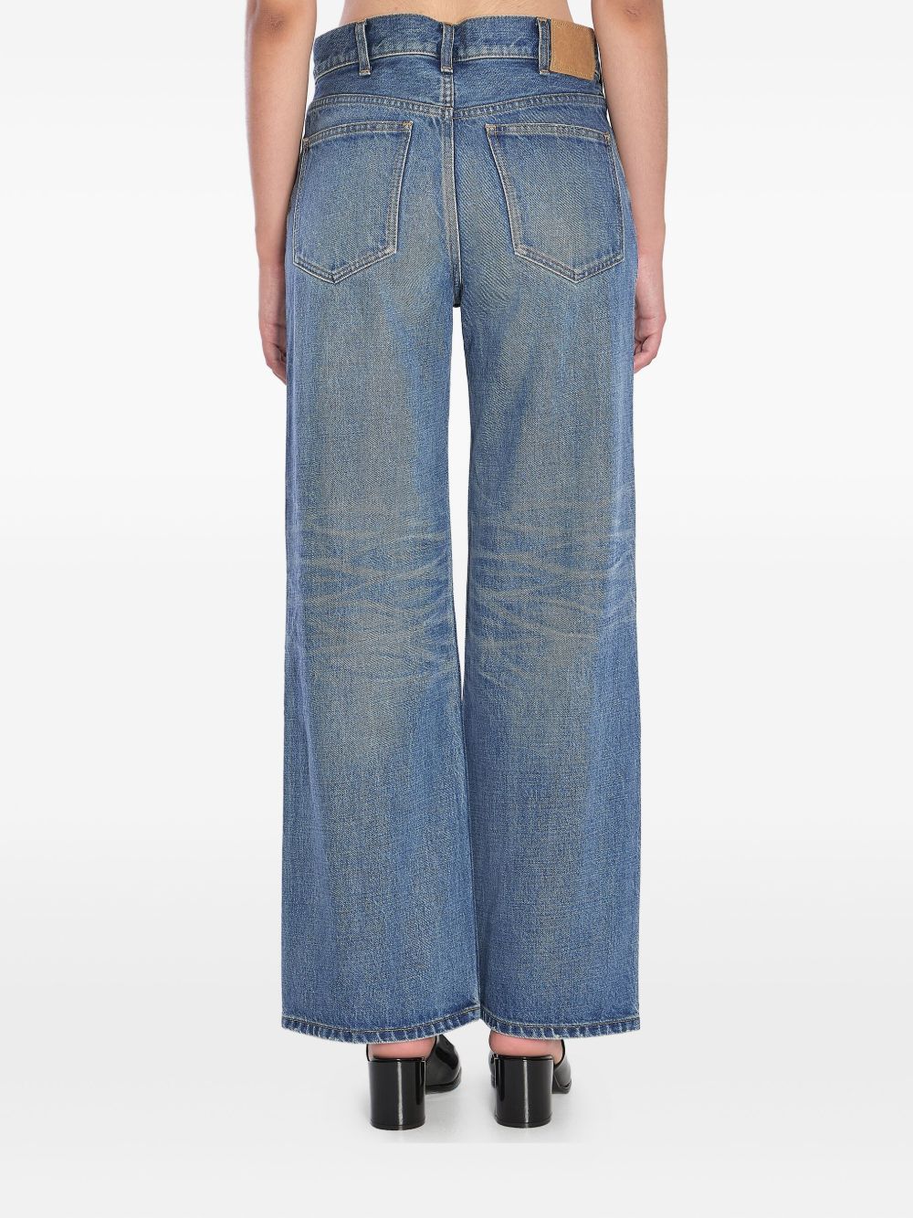 Celine Women Denim Cotton Jeans